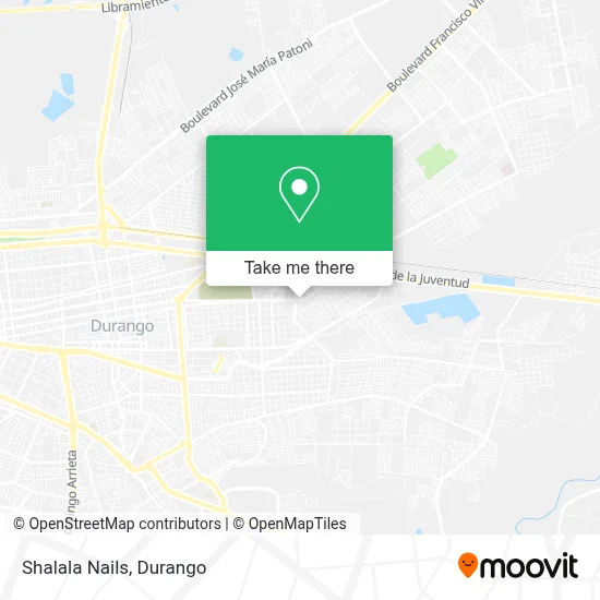 Shalala Nails map