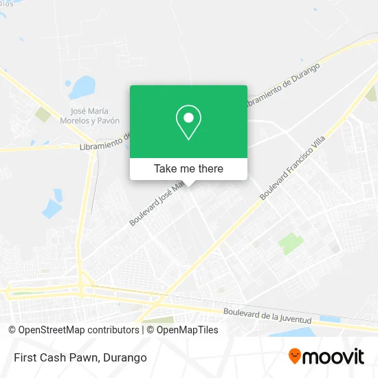 First Cash Pawn map