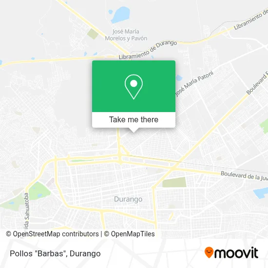 Pollos "Barbas" map