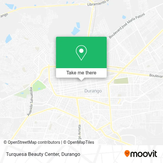Turquesa Beauty Center map