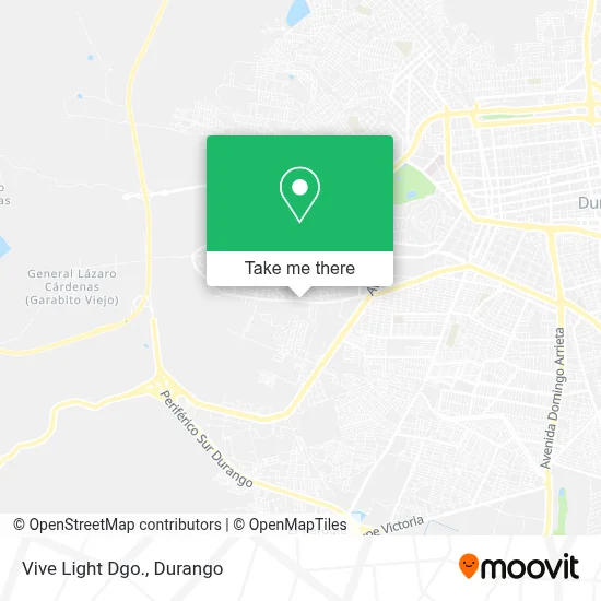 Vive Light Dgo. map