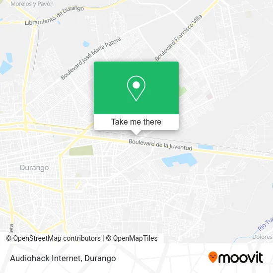 Audiohack Internet map