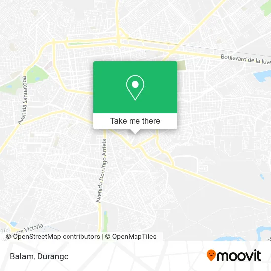 Balam map