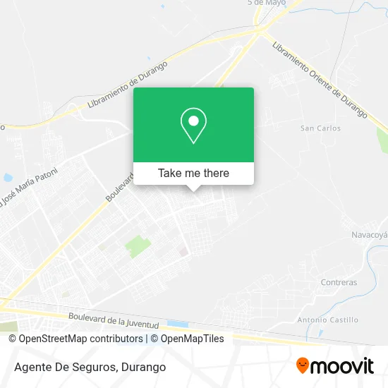 Agente De Seguros map