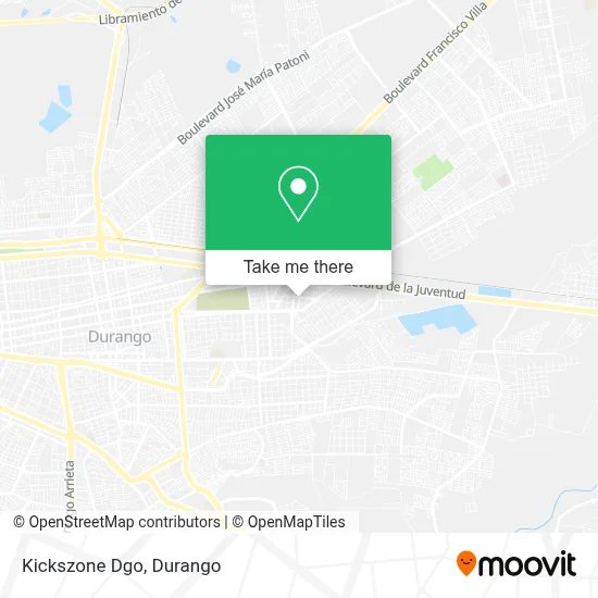 Kickszone Dgo map