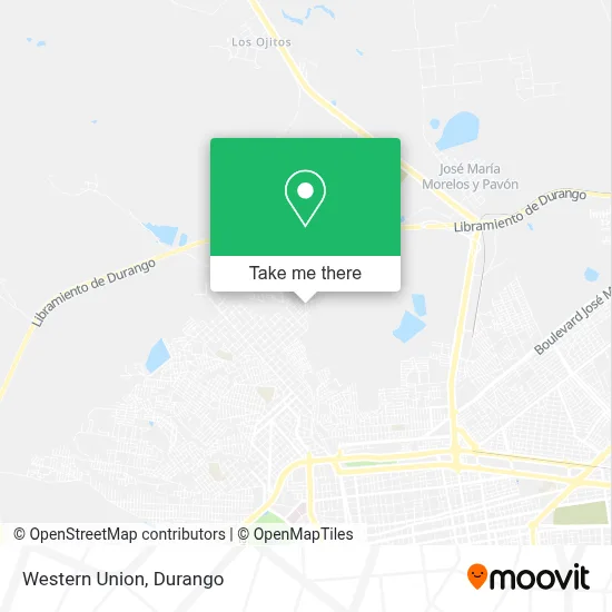 Western Union map