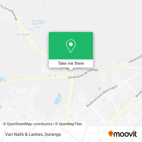 Vari Nails & Lashes map