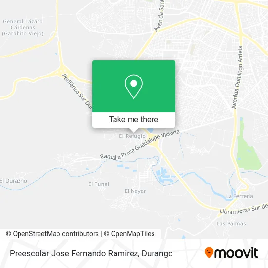Preescolar Jose Fernando Ramirez map