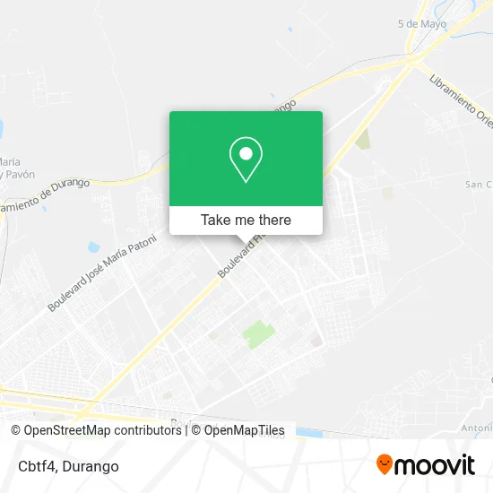 Cbtf4 map