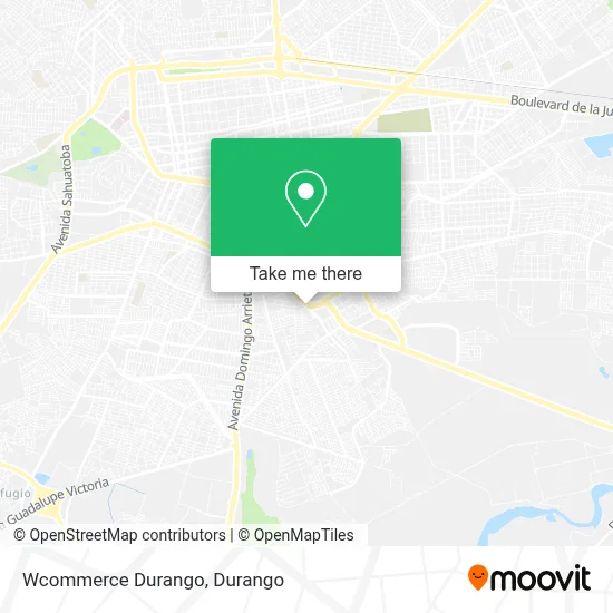 Wcommerce Durango map