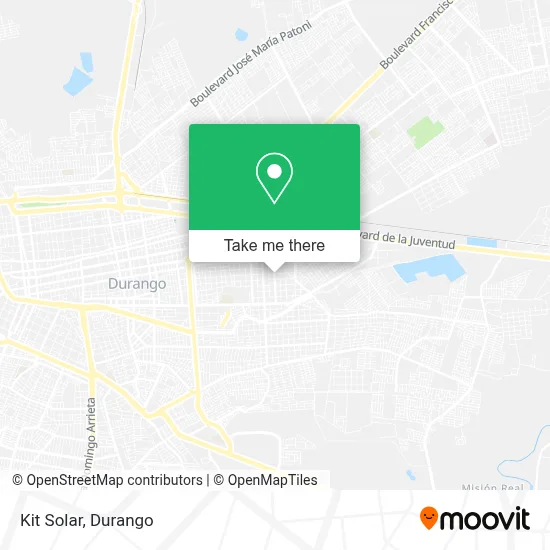 Kit Solar map
