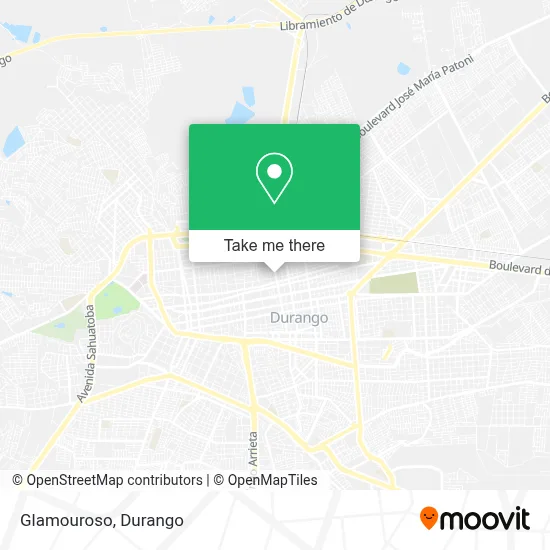Glamouroso map