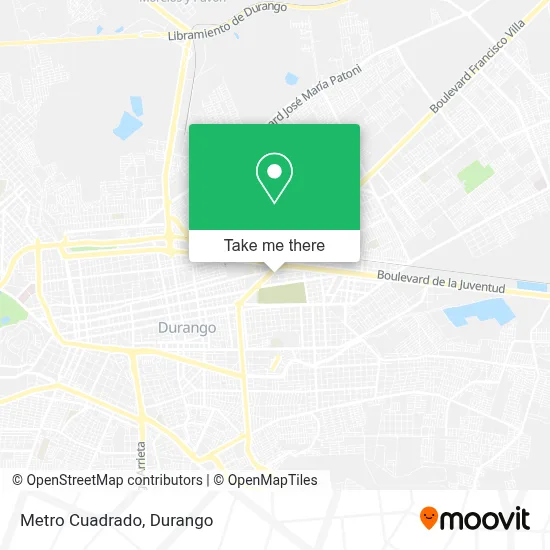 Metro Cuadrado map