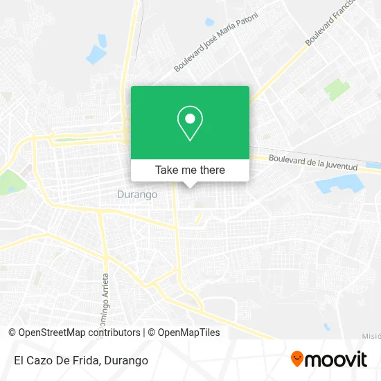 El Cazo De Frida map