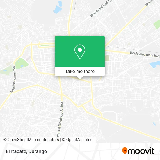 El Itacate map