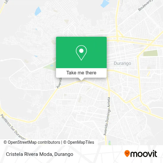 Cristela Rivera Moda map