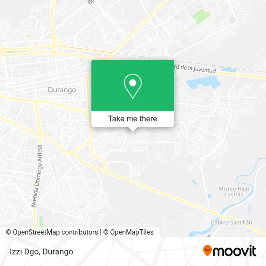 Izzi Dgo map