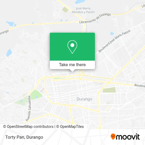 Torty Pan map