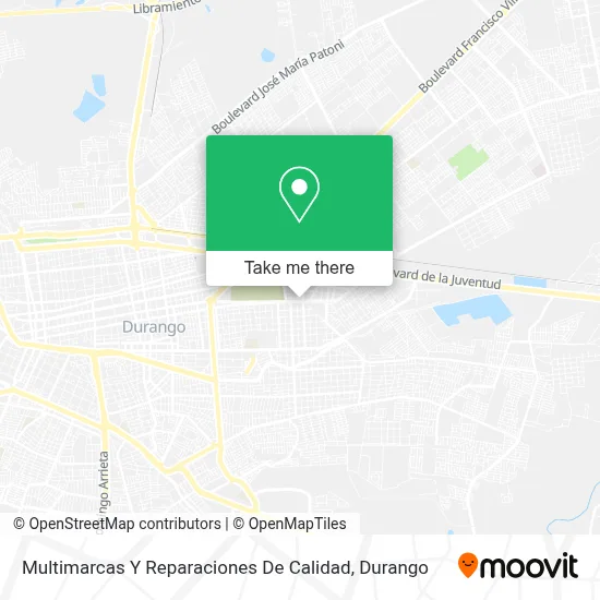 Multimarcas Y Reparaciones De Calidad map
