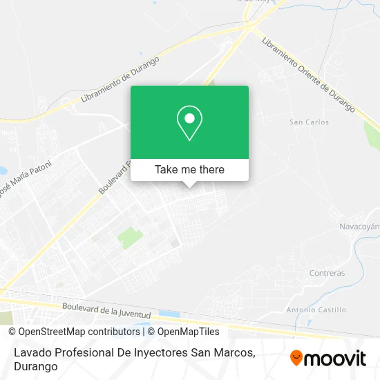Lavado Profesional De Inyectores San Marcos map