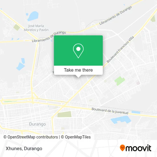 Xhunes map