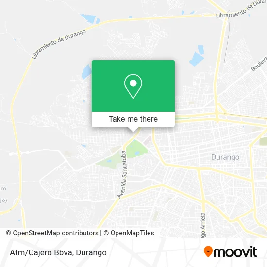 Atm/Cajero Bbva map