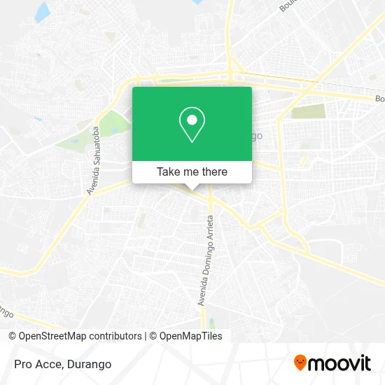 Pro Acce map