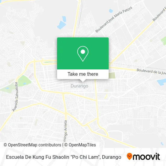 Escuela De Kung Fu Shaolin  "Po Chi Lam" map