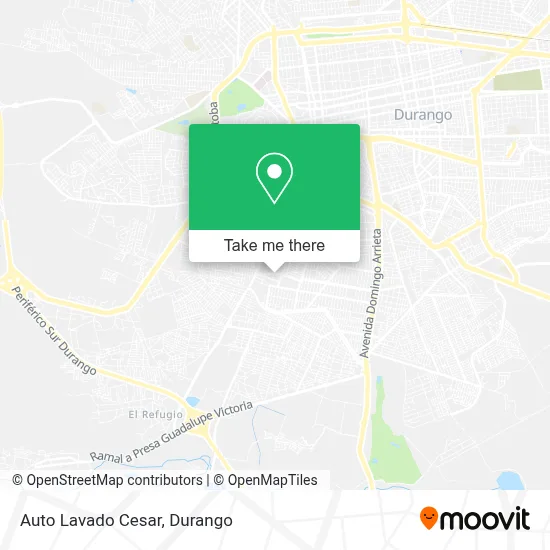 Auto Lavado Cesar map