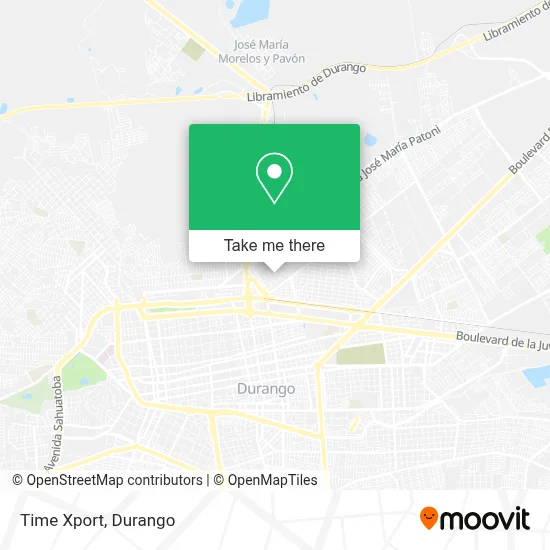 Time Xport map