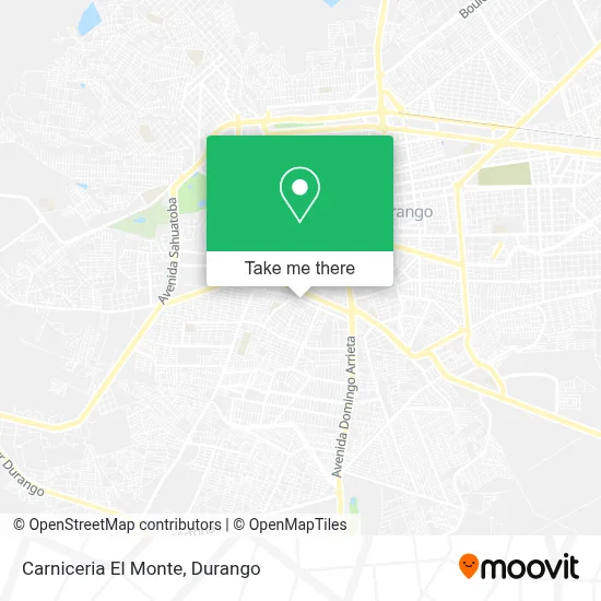 Carniceria El Monte map