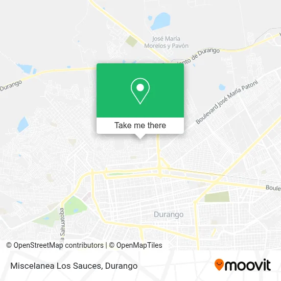 Miscelanea Los Sauces map