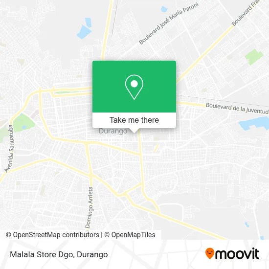 Malala Store Dgo map
