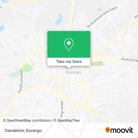 Dandelion map