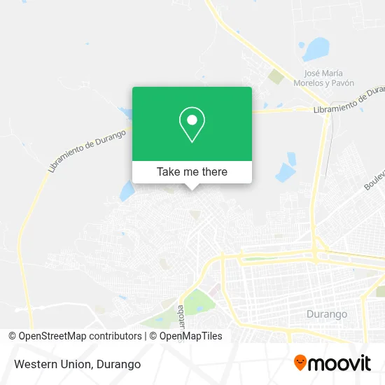 Western Union map