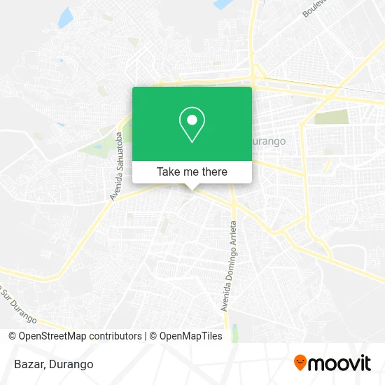 Bazar map