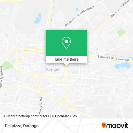 Delipizza map