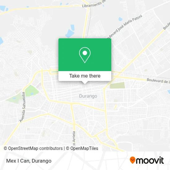 Mex I Can map