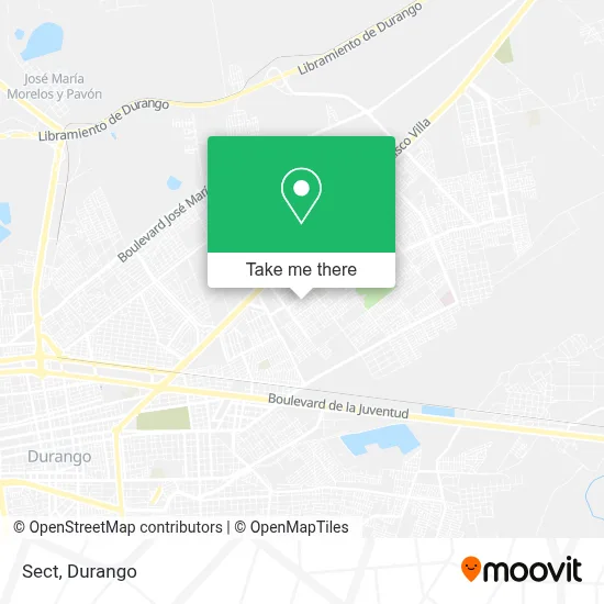 Sect map