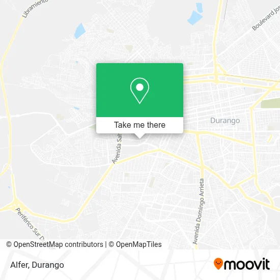 Alfer map