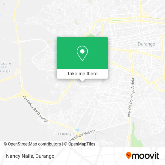 Nancy Nails map