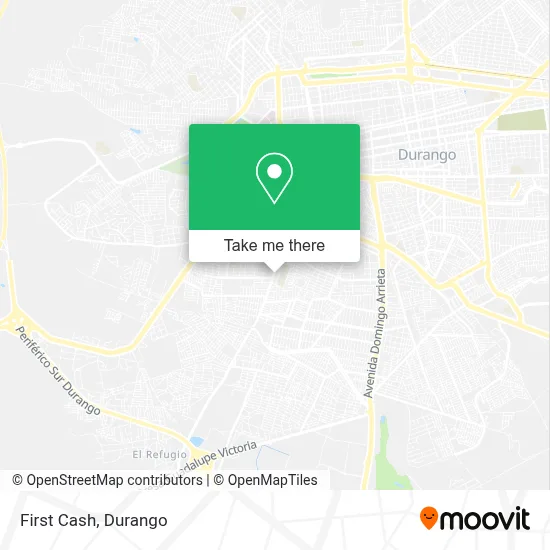 First Cash map