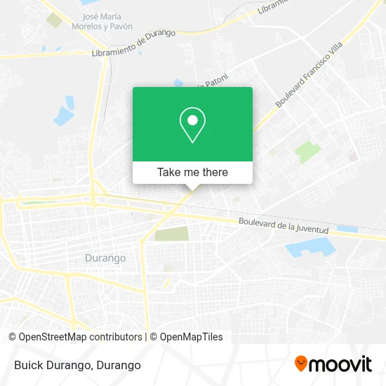 Buick Durango map