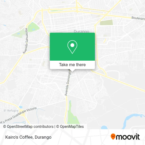 Kairo's Coffee map