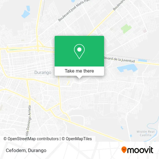 Cefodem map