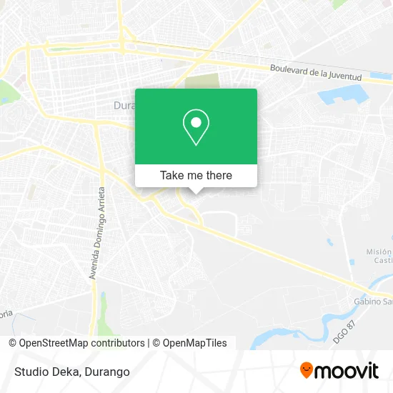 Studio Deka map