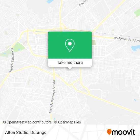 Altea Studio map