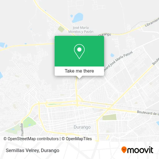 Semillas Velrey map