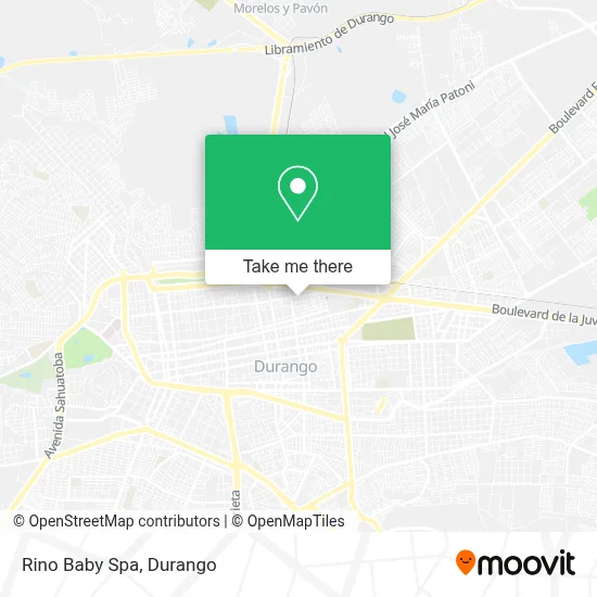 Rino Baby Spa map