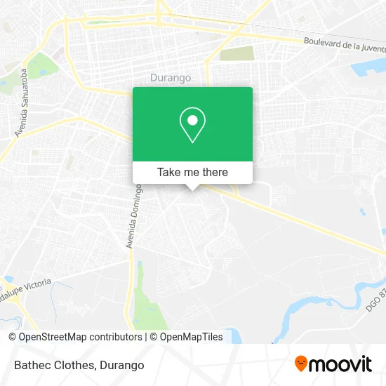Bathec Clothes map